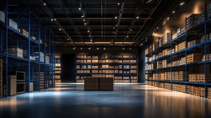 The Spacious Modern Warehouse