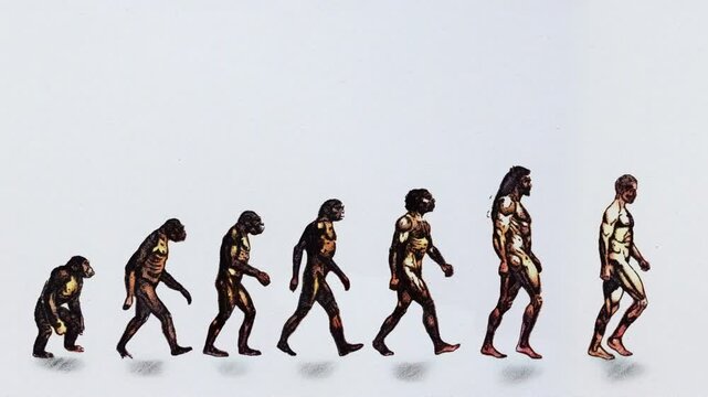 March of Progress - Evolutionary Progress