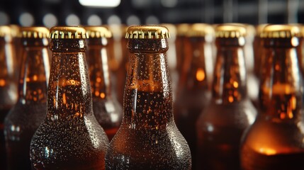 The Bottles of Refreshing Beverage