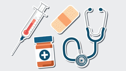 Fun & Educational Medical Sticker Set