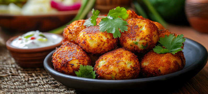 Spicy Aloor Chop.