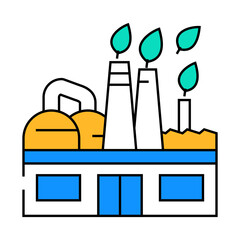 environmental compliance line icon vector. environmental compliance sign. isolated symbol illustration