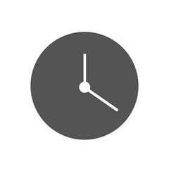 Wall clock icon or design 