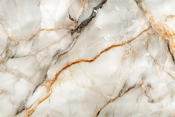Elegant Glossy Marble Texture with Natural Veins  