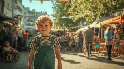 The Smiling Child at Festival