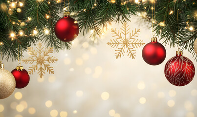 Naklejka premium Christmas and New Year-themed graphic backgrounds for cards