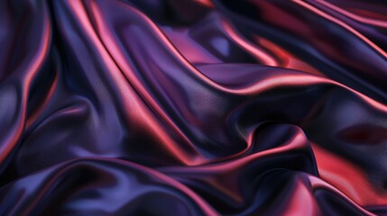 Fototapeta premium Smooth satin fabric