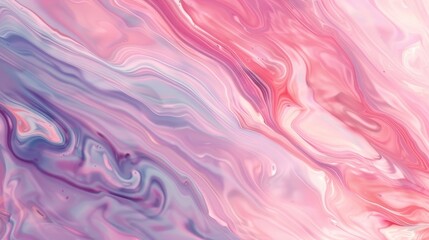 Obraz premium Soft pastel swirls reminiscent of marbled paper texture