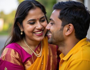 Fototapeta premium portrait of a couple