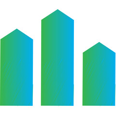 Business infographics icons with different diagram vector illustration. Abstract data visualization, marketing charts and graphs. Business statistics, planning and analytics, forecasting growth rates