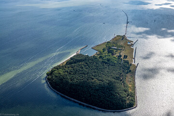 Peenemünde, Luftaufnahme, Landschaft, Natur, Meer, Usedom, Ostsee, Insel