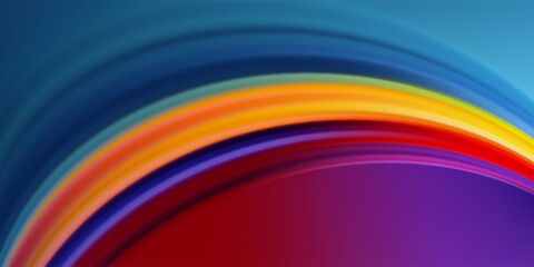 Full color flow wave trendy background. Background for presentation, brochure, booklet, poster.