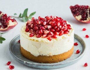 Köstliche Sahnetorte mit Obst