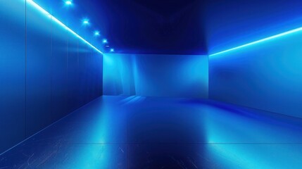 Blue Neon Room