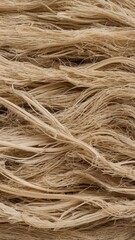 Fototapeta premium Fine Texture of Natural Fiber Material Close-Up