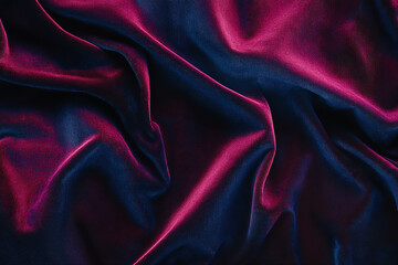 Fototapeta premium Luxurious Deep-Colored Velvet Texture in Minimalist Style 