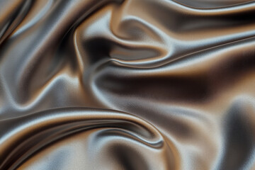 Obraz premium Smooth and Glossy Satin Texture Flowing with Elegance 
