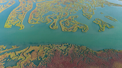 Axios river beautiful formations