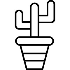 Obraz premium Cactus Icon