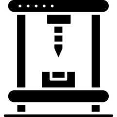 Cnc Machine Icon