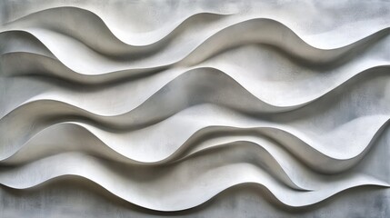 Stylish wall panels designed in 3D to add a unique touch to your home decor.