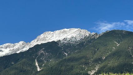landscape in the mountains