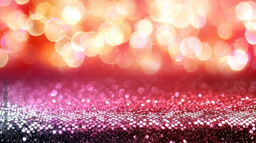 Poster a sharp image of a red and pink background with clearly defined highlights