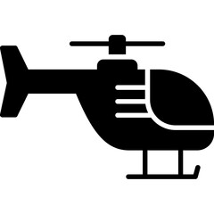 Helicopter Icon © Canvasdazzle