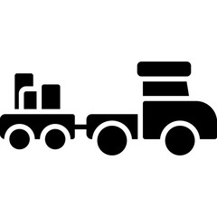 Baggage Truck Icon