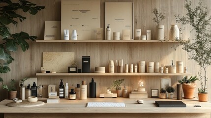 Minimalist Shop Interior Design