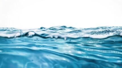 Water Surface with Bubbles