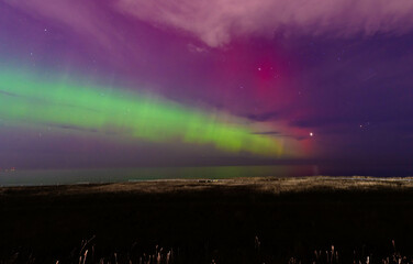 Aurora borealis, South Shields 07-10-24