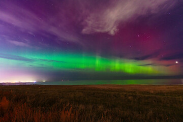 Aurora borealis taken at South Shields