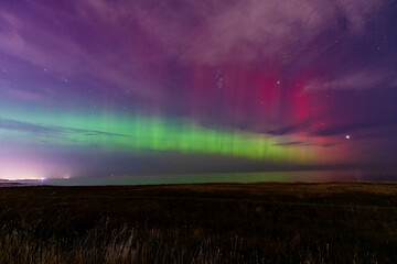 Aurora borealis, South Shields 07-10-24