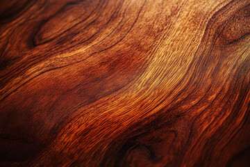 Naklejka premium Warm Mahogany Wood Grain Texture in High Resolution 