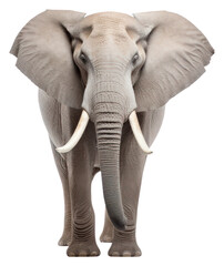 Obraz premium PNG Elephant wildlife animal mammal.