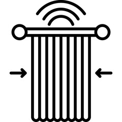 Smart Curtains Icon