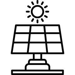 Solar Panel Icon
