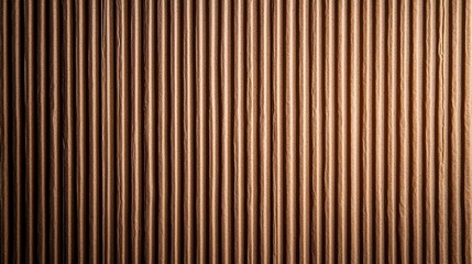 Obraz premium Textured copper-colored vertical lines background