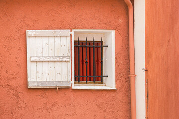 houses in the town of Le Cannet, on the French Riviera