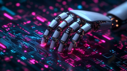 Robot Hand Circuit Board.