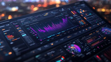 Digital Dashboard Interface.