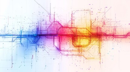 Abstract Circuitry.