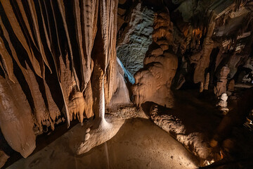 Frankreich Höhle Grotte de la Cocaliere