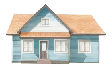 PNG House architecture building cottage.