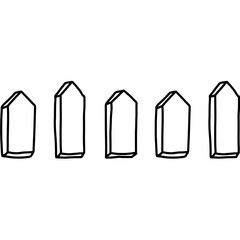 Business infographics icons with different diagram vector illustration. Abstract data visualization, marketing charts and graphs. Business statistics, planning and analytics, forecasting growth rates