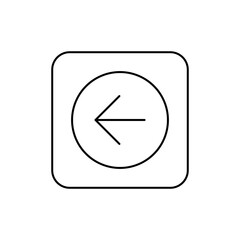 Left arrow icon