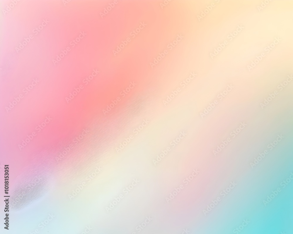 Poster pastel gradient background with soft transitions for playful product presentations