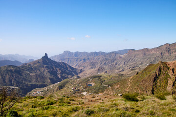 Fototapeta premium Landschaftspanorama auf Gran Canaria