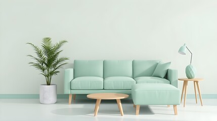 Modern Minimalist Living Room